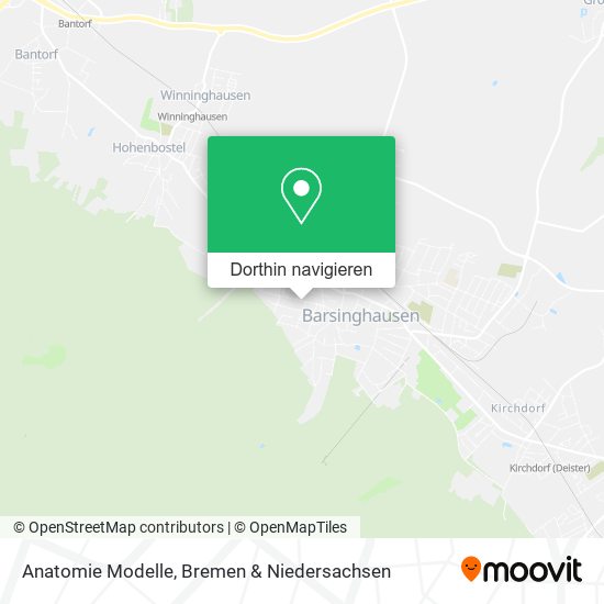 Anatomie Modelle Karte