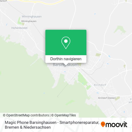 Magic Phone Barsinghausen - Smartphonereparatur Karte