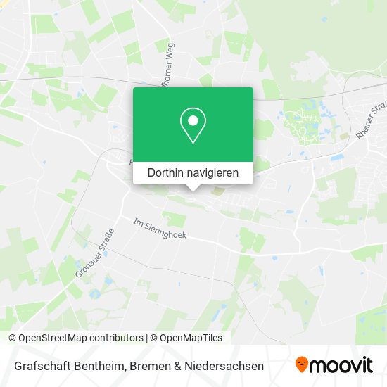 Grafschaft Bentheim Karte