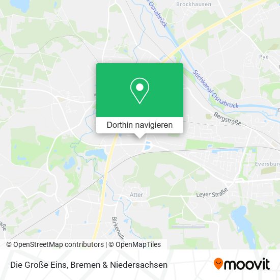 Die Große Eins Karte