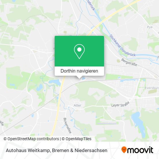 Autohaus Weitkamp Karte