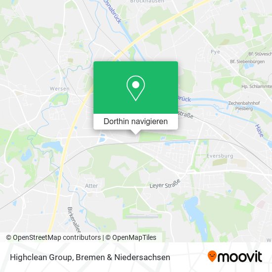 Highclean Group Karte