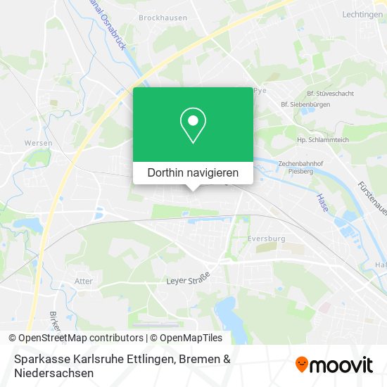 Sparkasse Karlsruhe Ettlingen Karte
