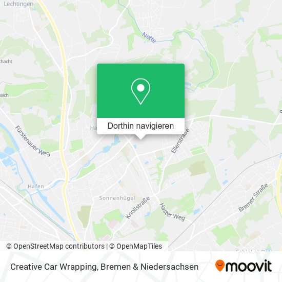 Creative Car Wrapping Karte