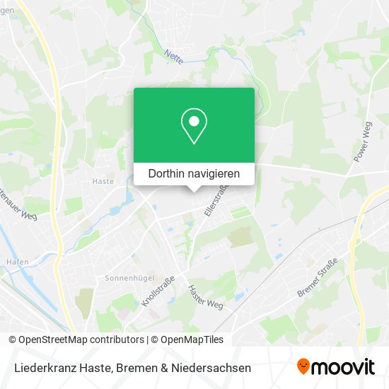 Liederkranz Haste Karte