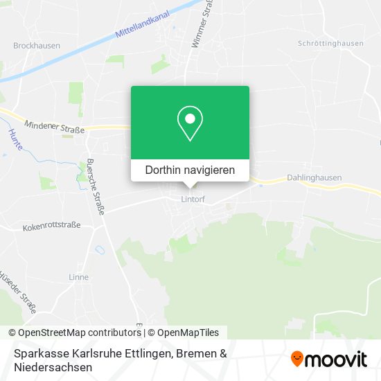 Sparkasse Karlsruhe Ettlingen Karte
