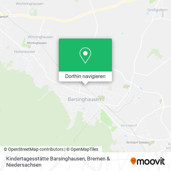 Kindertagesstätte Barsinghausen Karte