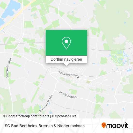 SG Bad Bentheim Karte
