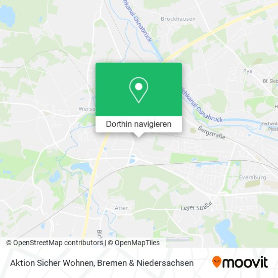 Aktion Sicher Wohnen Karte