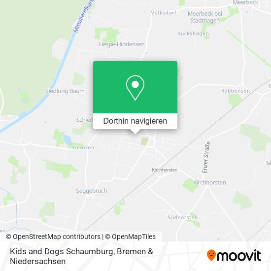 Kids and Dogs Schaumburg Karte