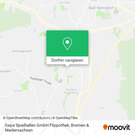 Gepa Spielhallen GmbH Flippothek Karte