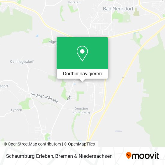 Schaumburg Erleben Karte