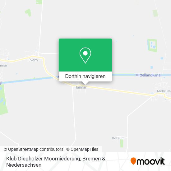 Klub Diepholzer Moorniederung Karte