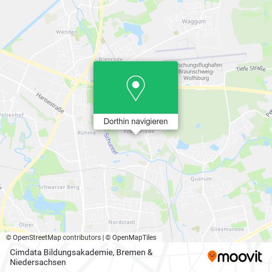 Cimdata Bildungsakademie Karte