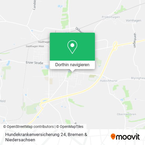 Hundekrankenversicherung 24 Karte