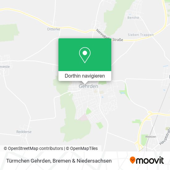 Türmchen Gehrden Karte
