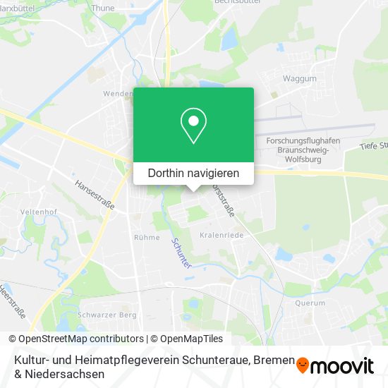 Kultur- und Heimatpflegeverein Schunteraue Karte