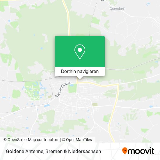 Goldene Antenne Karte
