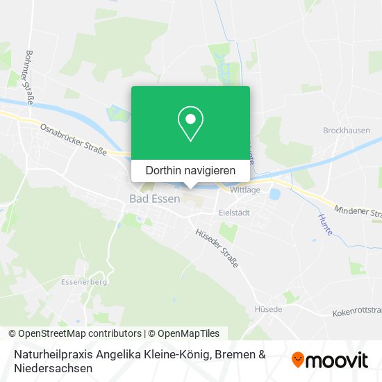 Naturheilpraxis Angelika Kleine-König Karte
