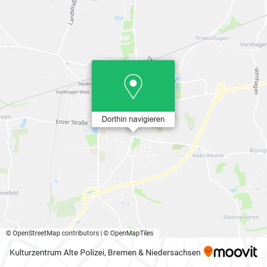 Kulturzentrum Alte Polizei Karte