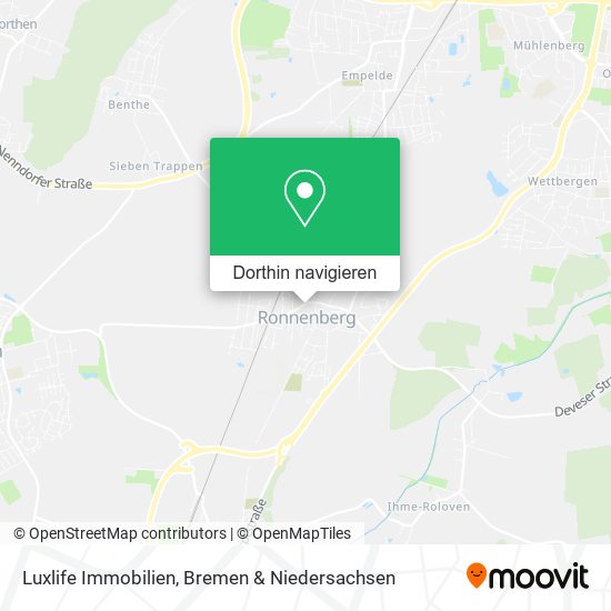 Luxlife Immobilien Karte
