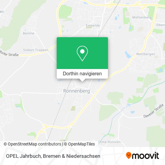 OPEL Jahrbuch Karte