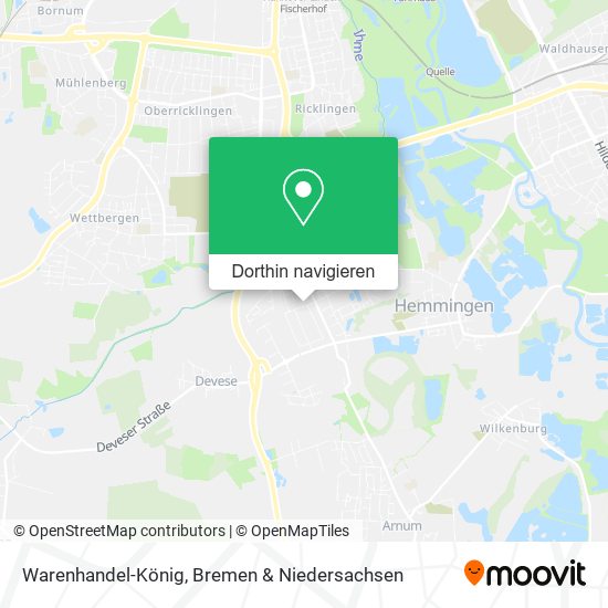 Warenhandel-König Karte