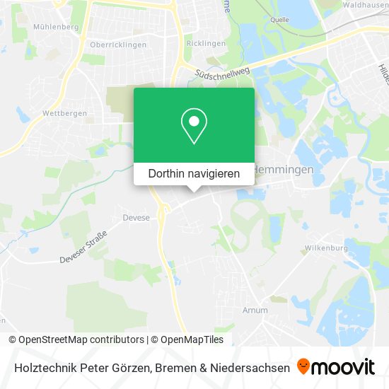 Holztechnik Peter Görzen Karte