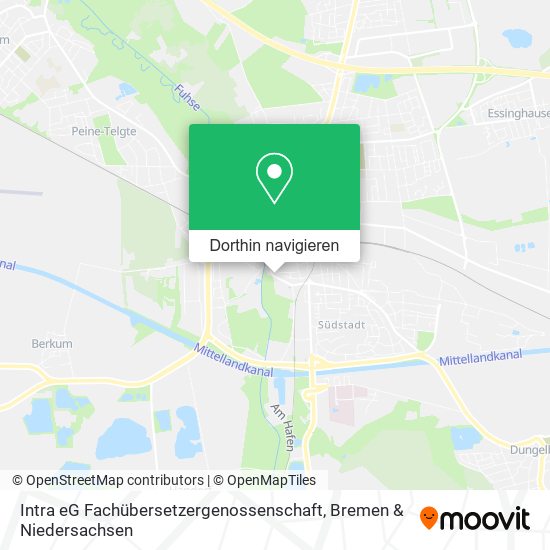 Intra eG Fachübersetzergenossenschaft Karte