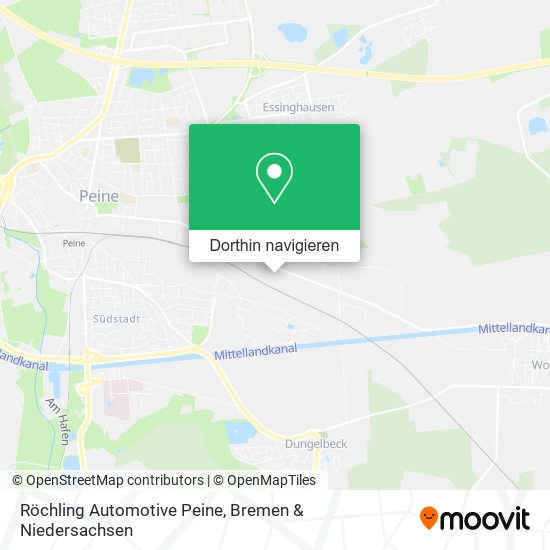 Röchling Automotive Peine Karte