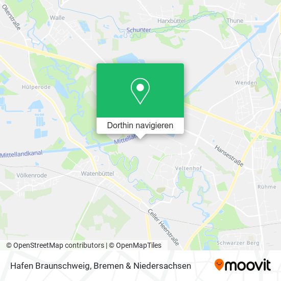 Hafen Braunschweig Karte