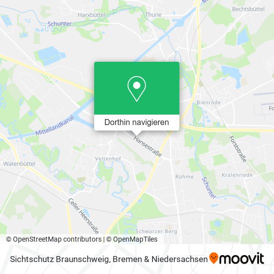 Sichtschutz Braunschweig Karte
