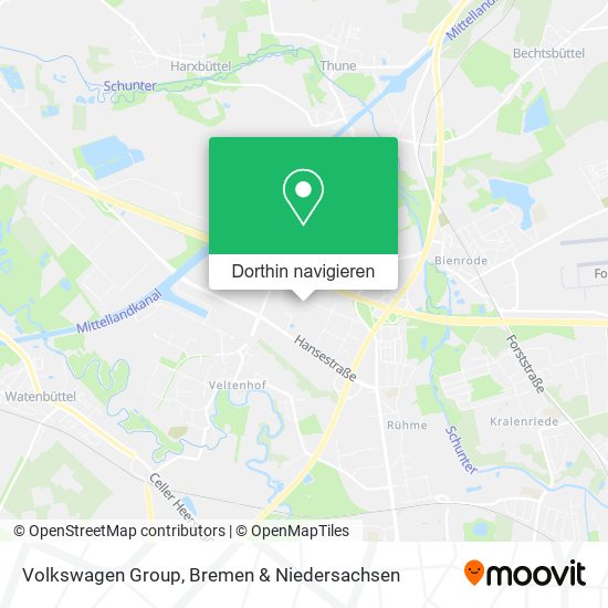 Volkswagen Group Karte