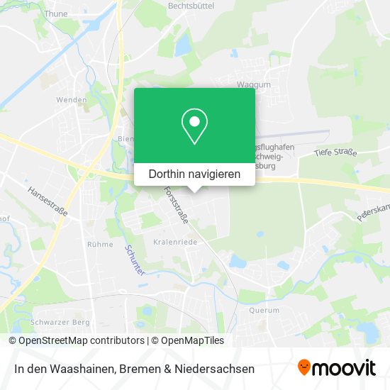 In den Waashainen Karte