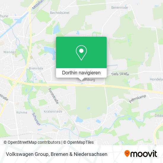 Volkswagen Group Karte