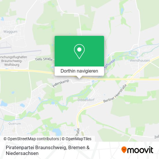 Piratenpartei Braunschweig Karte