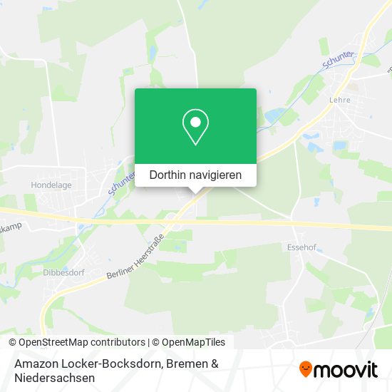 Amazon Locker-Bocksdorn Karte