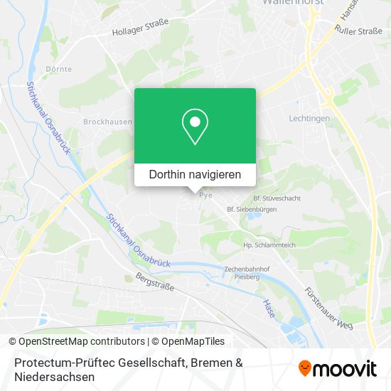 Protectum-Prüftec Gesellschaft Karte
