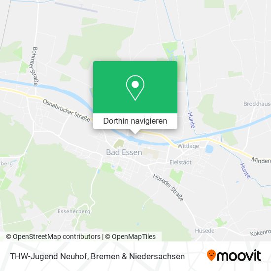 THW-Jugend Neuhof Karte