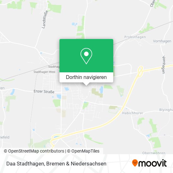 Daa Stadthagen Karte