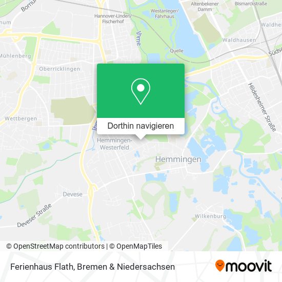 Ferienhaus Flath Karte