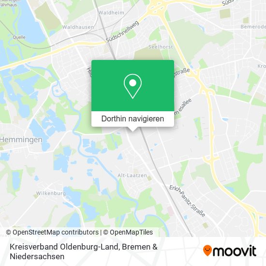 Kreisverband Oldenburg-Land Karte