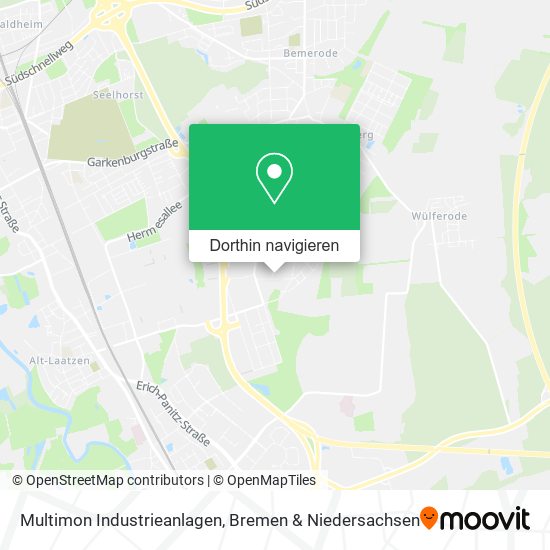 Multimon Industrieanlagen Karte