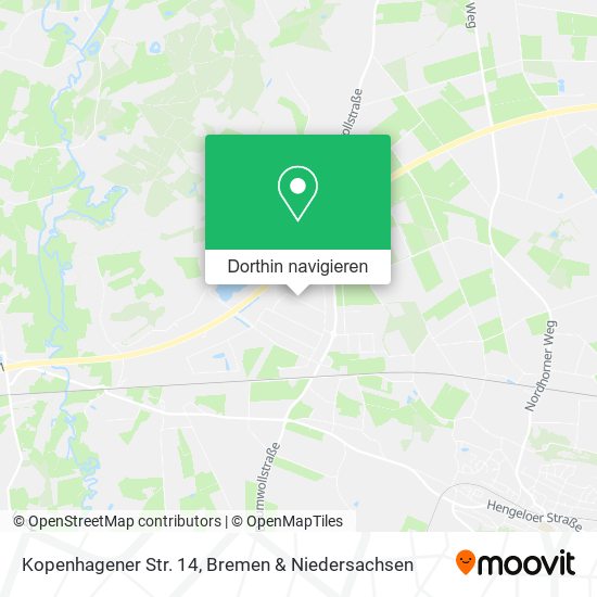 Kopenhagener Str. 14 Karte