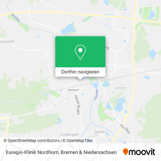 Euregio-Klinik Nordhorn Karte