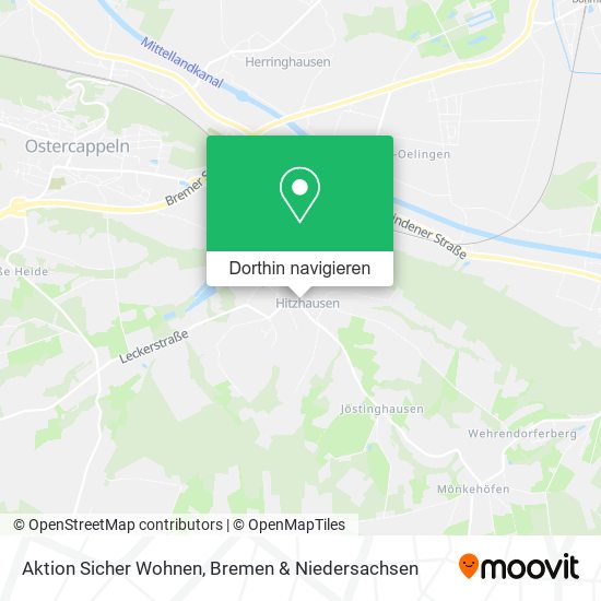 Aktion Sicher Wohnen Karte