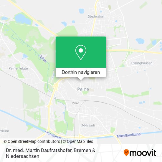 Dr. med. Martin Daufratshofer Karte