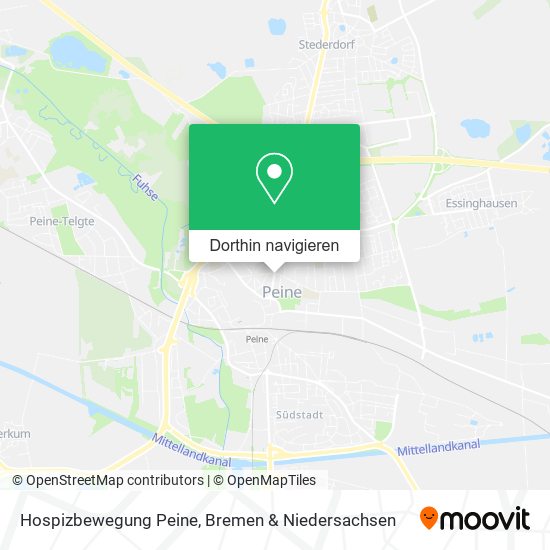 Hospizbewegung Peine Karte