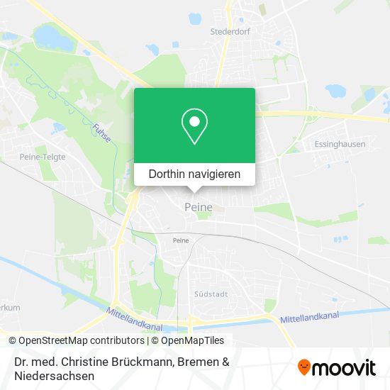 Dr. med. Christine Brückmann Karte
