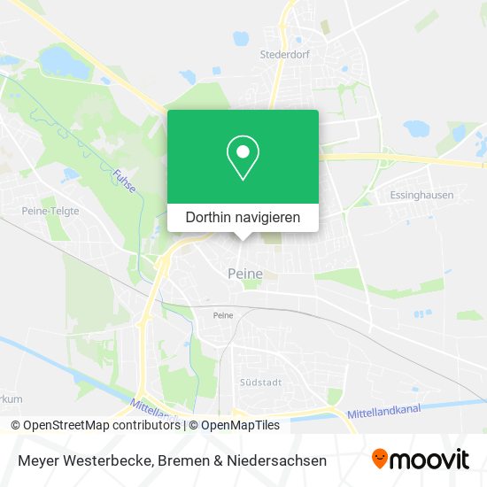 Meyer Westerbecke Karte